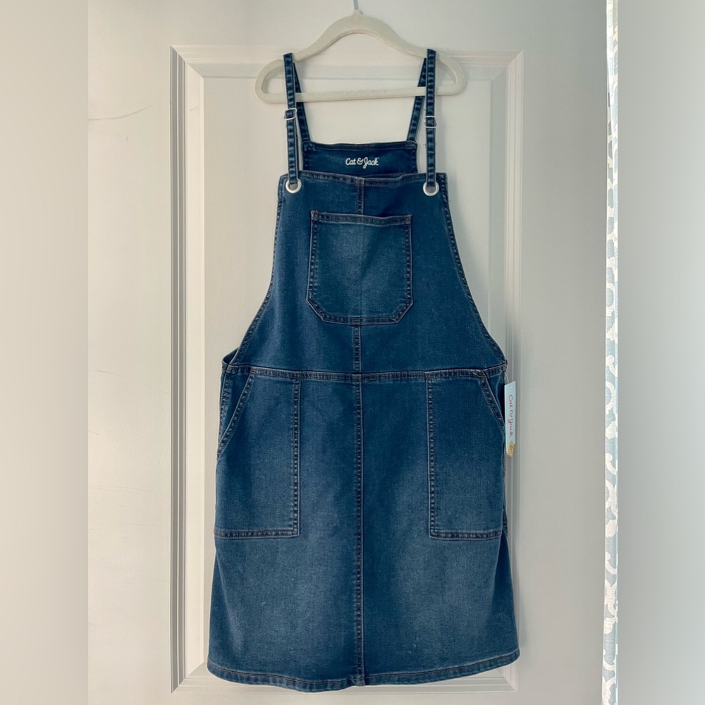 Brand new. With tags. Girls Jean dress. Size 14/16